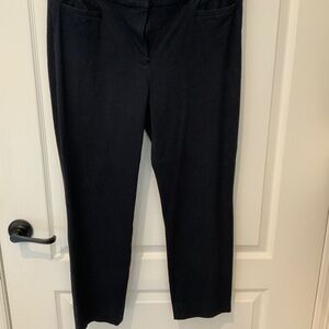 J Crew Black.stretch Pant/Slack Narrow Leg sz 14s